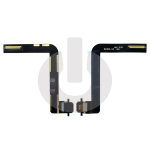 Шлейф/ плата зарядки для iPad 9 10.2" (A2602/A2604)/ iPad 8 (A2270/A2428/A2430)/ iPad 7 (A2197/A2198/A2200) системный разъем черный фото