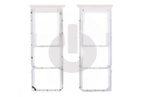 Лоток Sim для Samsung A12 (A125F)/ M12 (M127F) белый фото