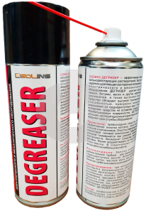 Средство для обезжиривания и чистки плат DEGREASER Solins 400мл (аэрозоль 520мл) фото