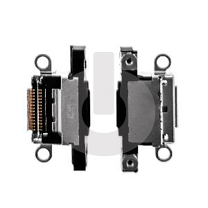 Разъем зарядки/ системный разъем Type-C для iPhone 16 Pro/ 16 Pro Max черный ORG фото