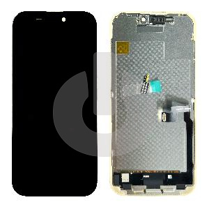 Дисплей с тачскрином для iPhone 16 Pro черный Hard OLED DD фото
