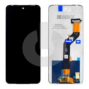 Дисплей с тачскрином для Infinix Hot 12/ 12 Play/ 20 4G/ 20 Play/ 30 Play/ Note 12i/ Tecno Pova Neo 2/ Neo 3/ Pova 4/ Itel P40+ черный ORG MasterGo фото