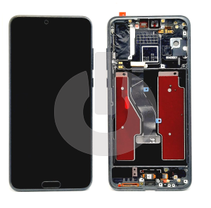 Дисплей с тачскрином для Huawei P20 Pro (CLT-L29) в рамке черный OLED фото