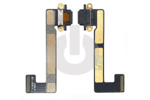 Шлейф/ плата зарядки для iPad Mini 2 (A1489/ A1490/ A1491)/ Mini 3 (A1599/ A1600) системный разъем черный фото