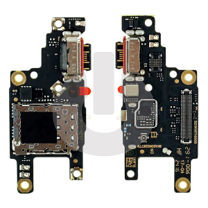 Шлейф/ плата зарядки для Xiaomi Poco F6 (24069PC21G) системный разъем/ микрофон/ коннектор SIM АКЦИЯ фото