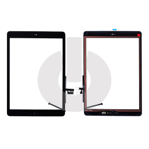 Тачскрин для iPad 7 10.2" (2019)/ iPad 8 10.2" (2020) (A2197/ A2200/ A2198/ A2270/ A2428/ A2429/ A2430) черный AAA АКЦИЯ фото