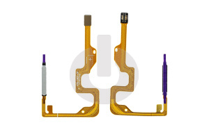 Сканер отпечатка пальца для Huawei Honor X6 (VNE-LX1)/ X7 (CMA-LX1)/ X7a (RKY-LX1) серебристый ORG фото