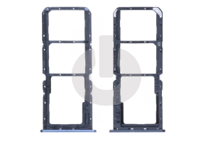 Лоток Sim для Realme C30 (RMX3581)/ Narzo 50i Prime (RMX3506) черный фото