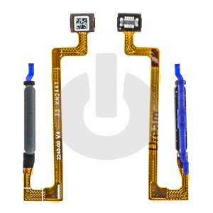 Шлейф кнопки включения для Xiaomi Poco X5 5G (22111317PG) и сканер отпечатка пальца черный ORG фото