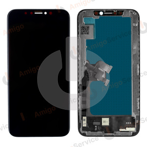 Дисплей с тачскрином для iPhone XS черный In-Cell фото