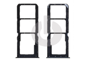 Лоток Sim для Realme C21Y (RMX3263) черный фото