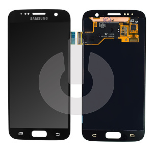 Дисплей с тачскрином для Samsung S7 (G930F) черный ORG фото