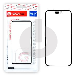 Стекло для переклейки iPhone 17 Pro Max (G+OCA PRO) черное фото