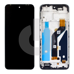 Дисплей с тачскрином для Tecno Pova Neo 2 (LG6n) в рамке черный ORG фото