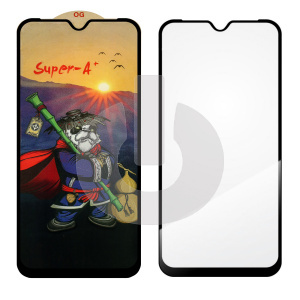 Стекло защитное для Samsung A14 4G (A145F) (Super A+) черное фото