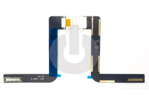 Шлейф/ плата зарядки для iPad Air (A1474)/ iPad 5 9.7" 2017 (A1822)/ iPad 6 9.7" 2018 (A1893) системный разъем белый фото