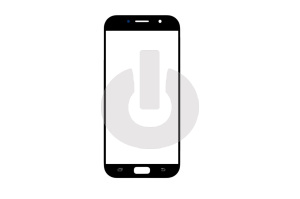 Стекло для переклейки Samsung A7 2017 (A720F) с OCA пленкой черное АКЦИЯ фото