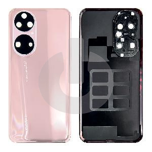 Крышка задняя для Huawei P50 Pro (JAD-LX9) со стеклом камеры золотая фото