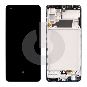 Дисплей с тачскрином для Samsung A32 (A325F) в рамке черный ORG фото