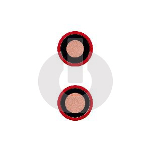 Стекло камеры для iPhone 13/ 13 Mini с красной гильзой ORG фото