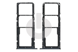 Лоток Sim для Realme C21 (RMX3201)/ Narzo 50i (RMX3235) черный фото