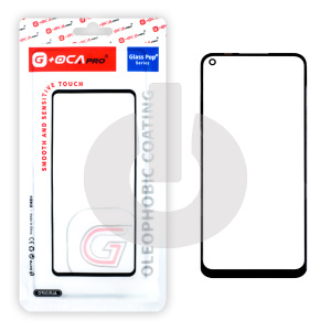 Стекло для переклейки Realme 8i (RMX3151)/ 9i (RMX3491)/ Narzo 50 (RMX3286)/ OPPO A96 (CPH2333) (G+OCA PRO) черное АКЦИЯ фото