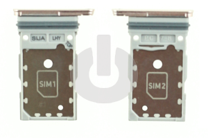 Лоток Sim для Samsung S22 (S901B)/ S22 Plus (S906B) белый фото