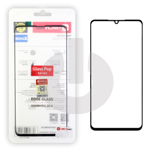 Стекло для переклейки Xiaomi Mi Note 10 (M1910F4G)/ Mi Note 10 Pro (M1910F4S)/ Mi Note 10 Lite (M2002F4LG) (G+OCA PRO) черное АКЦИЯ фото