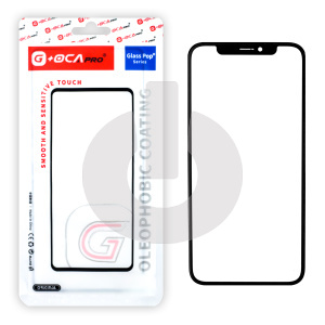 Стекло для переклейки iPhone 11 Pro Max (G+OCA PRO) черное фото