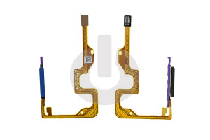 Сканер отпечатка пальца для Huawei Honor X6 (VNE-LX1)/ X7 (CMA-LX1)/ X7a (RKY-LX1) синий ORG фото