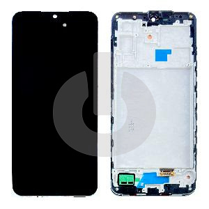 Дисплей с тачскрином для Samsung A17 4G (A175F) в рамке черный OLED FULL SIZE фото