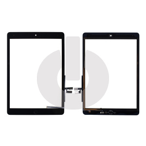 Тачскрин для iPad 9 10.2" (2021) (A2602/ A2604) с кнопкой Home черный AAA фото