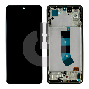 Дисплей с тачскрином для Xiaomi Redmi Note 13 4G (23124RA7EO) в рамке черный OLED фото