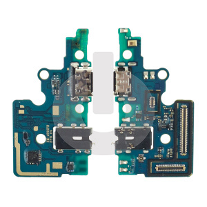 Шлейф/ плата зарядки для Samsung A70 (A705F)/ A70S (A707F) системный разъем/ микрофон/ разъем гарнитуры ORG фото