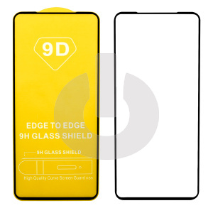 Стекло защитное для Xiaomi Mi 11 Lite/ Mi 11 Lite 4G/ Mi 11 Lite 5G (M2101K9G)/ Xiaomi 11 Lite 5G NE (2109119DG) черное фото