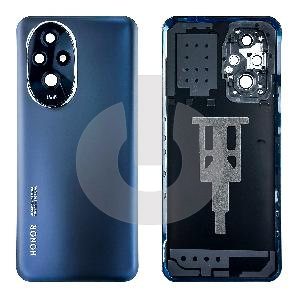 Крышка задняя для Huawei Honor 200 (ELI-NX9) со стеклом камеры черная фото