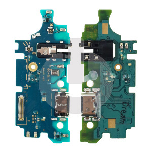 Шлейф/ плата зарядки для Samsung A15 4G (A155F)/ A15 5G (A156B)/ M15 5G (M156B) системный разъем/ микрофон/ разъем гарнитуры ORG фото