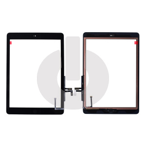Тачскрин для iPad Air/ iPad 5 9.7" (2017) (A1474/ A1475/ A1476/ A1822/ A1823) с кнопкой Home черный AAA фото