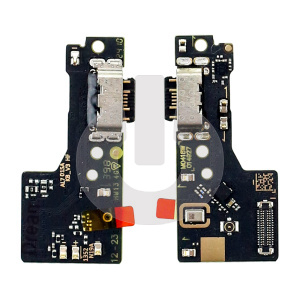 Шлейф/ плата зарядки для Xiaomi Redmi 13 4G (24040RN64Y)/ Poco M6 4G (2404APC5FG) системный разъем/ микрофон фото