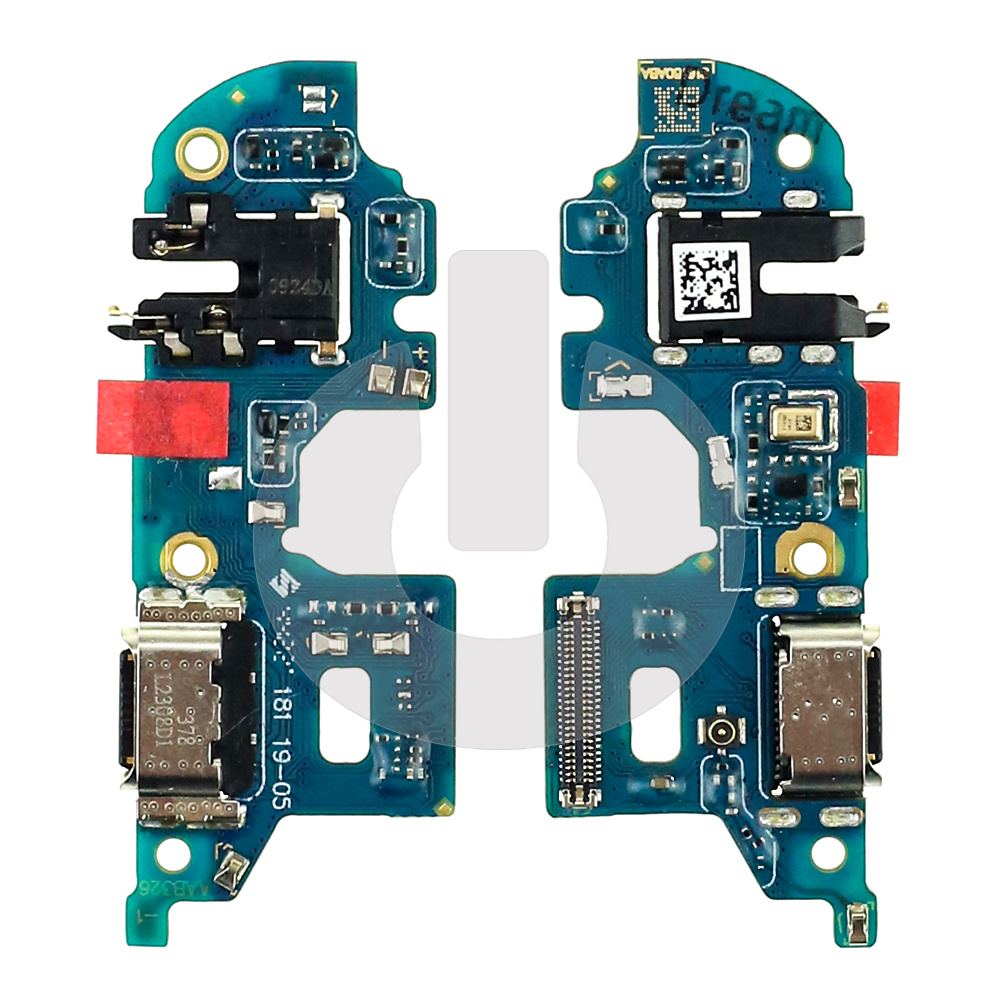 Шлейф/ плата зарядки для Realme C35 (RMX3511) системный разъем/ микрофон/ разъем гарнитуры ORG фото
