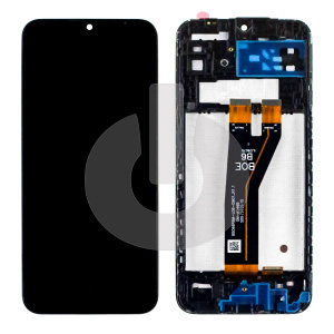Дисплей с тачскрином для Samsung A14 5G (A146B) в рамке черный ORG фото
