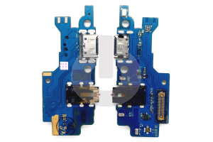 Шлейф/ плата зарядки для Samsung M31 (M315F)/ M21 (M215F)/ M30s (M307F) системный разъем/ микрофон/ разъем гарнитуры ORG фото