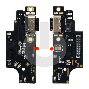 Шлейф/ плата зарядки для Xiaomi Poco M6 Pro 4G (2312FPCA6G) системный разъем/ микрофон АКЦИЯ фото