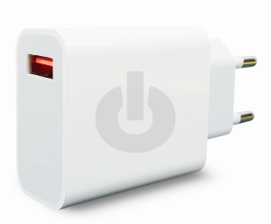 Зарядное устройство для Xiaomi с кабелем USB - Type-C белое фото