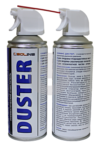 Воздух сжатый DUSTER Solins 400мл (аэрозоль 520мл) фото