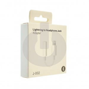 Переходник адаптер (Bluetooth) Lightning - AUX Jack 3.5 (IN) в упаковке фото
