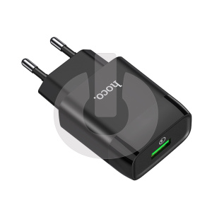 Зарядное устройство HOCO C72Q (18W х 3A) черное фото
